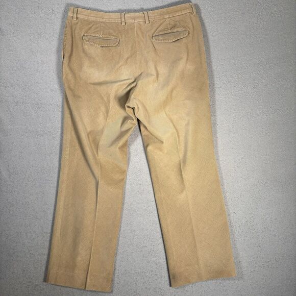 Arnold Brant Corduroy Pants Men’s Size 40 (fits 37x29) Beige Made In Italy‎ - Picture 9 of 10